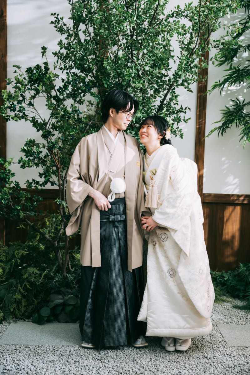 室内味を感じさせない屋内庭園スタジオ