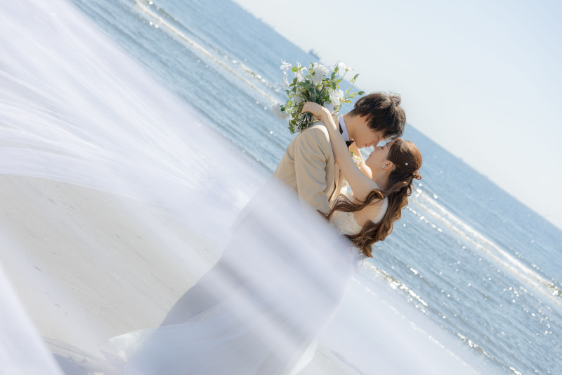 ロングベールを使って