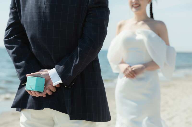 プロポーズシーン