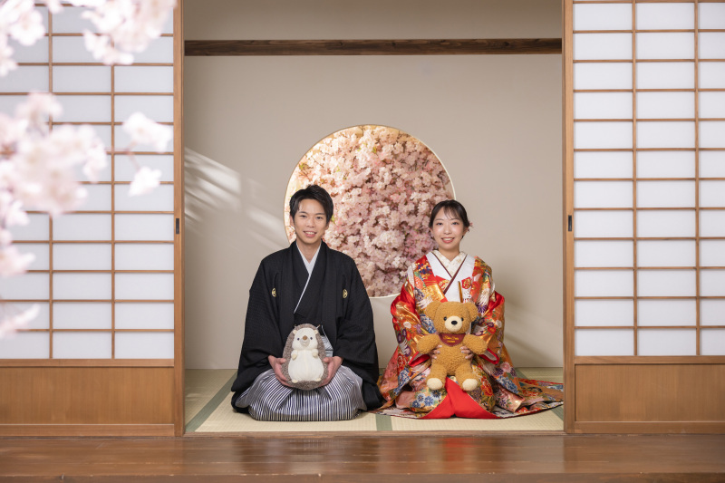 ぬいぐるみと正座！