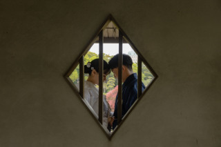 和装ロケーション撮影in見浜園