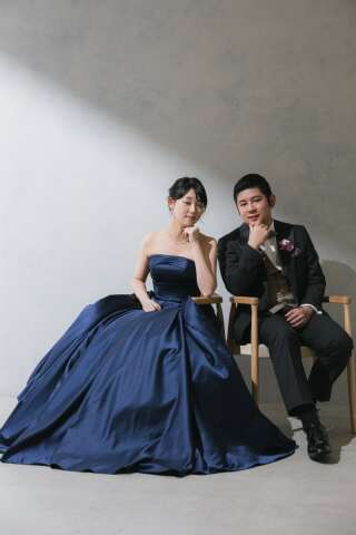 ハウススタジオで2着撮影