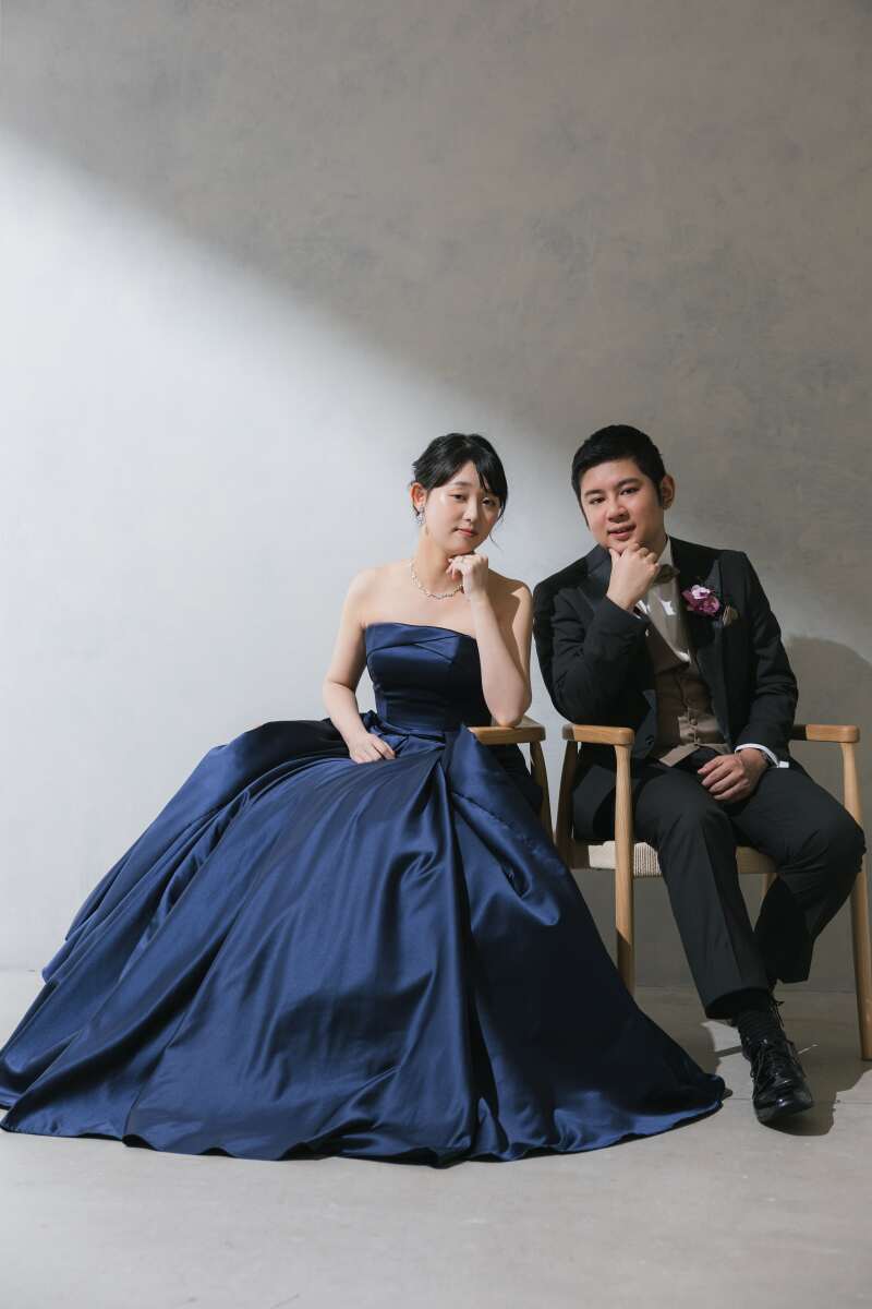 ハウススタジオで2着撮影