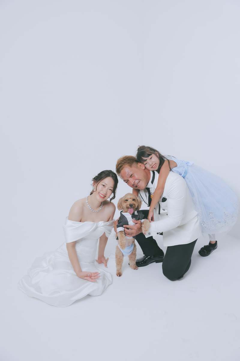 こんな家族写真も♩