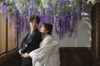 自然な雰囲気で屋内庭園撮影♪