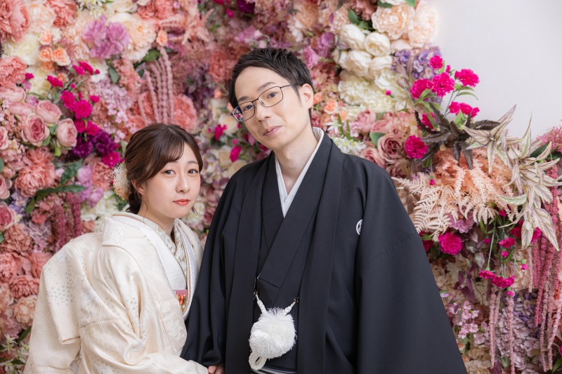 ぎゅっとくっついて