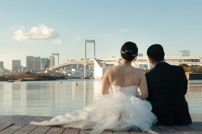 レインボーブリッジと