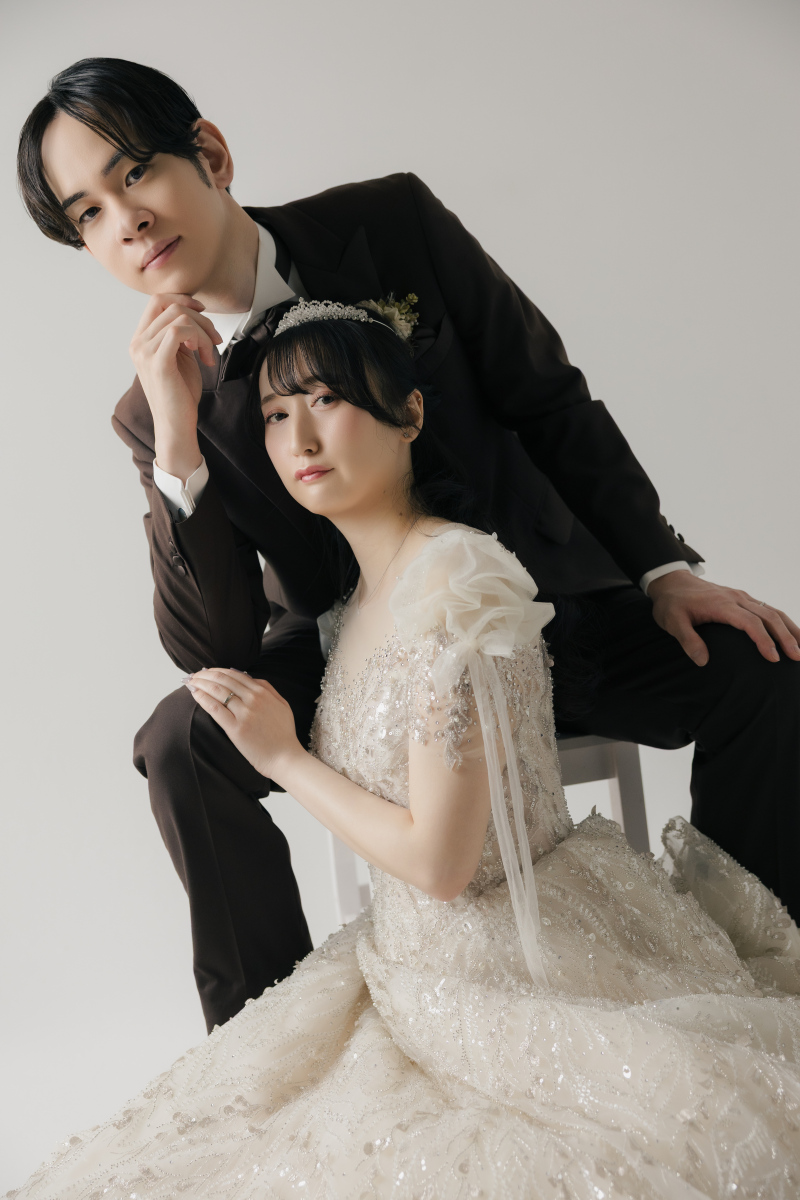 まずは洋装撮影から！