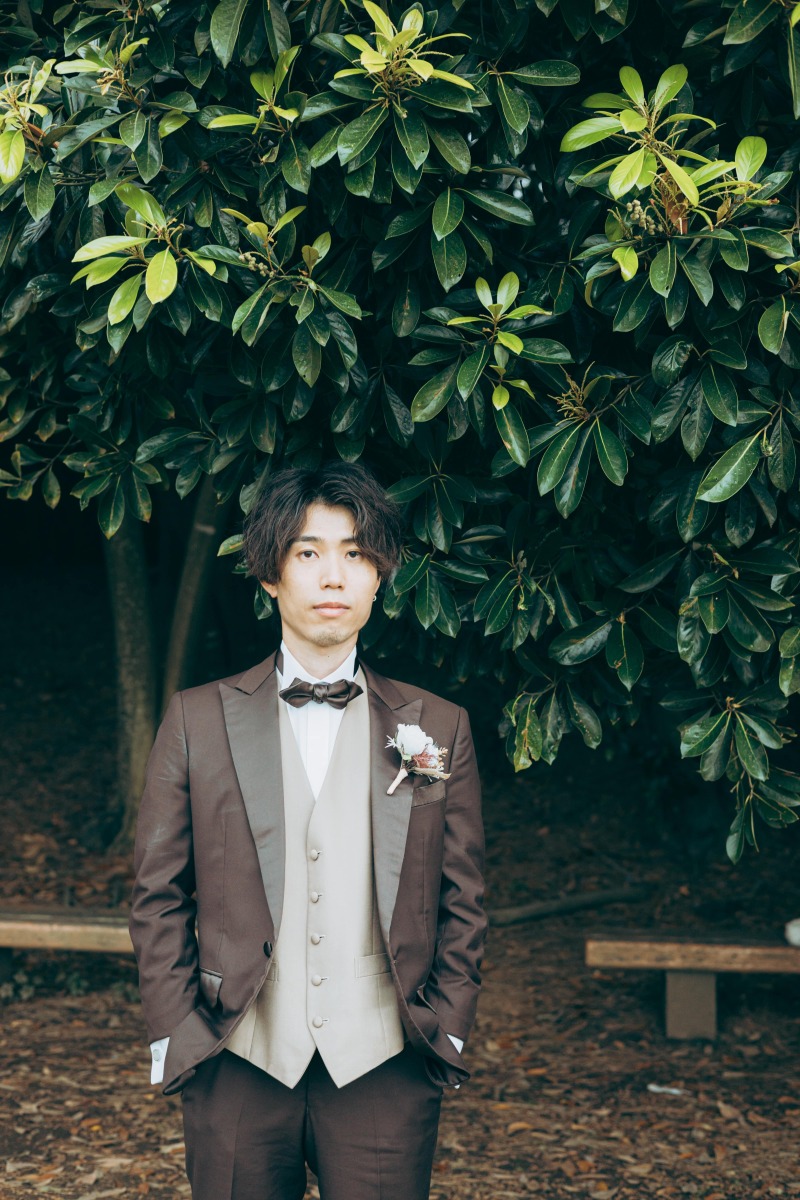 ご新郎様ソロショット