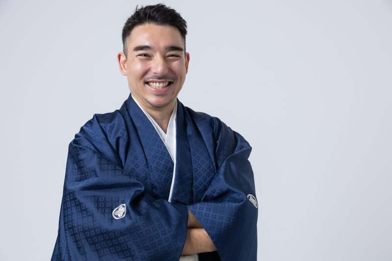 ご新郎様アップのソロショット