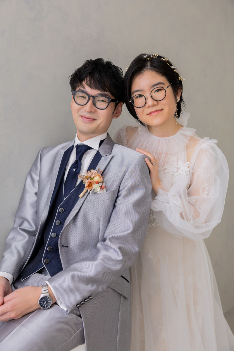 お顔を寄せ合って！