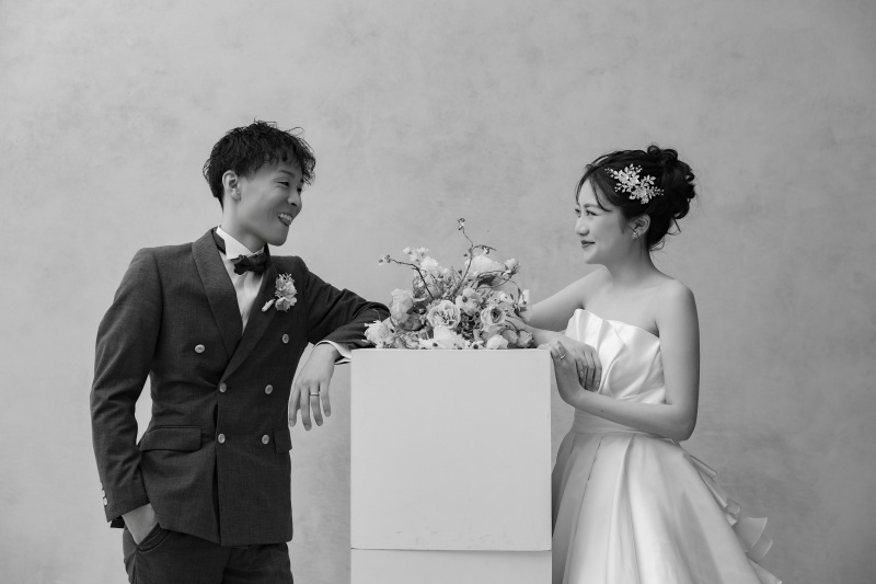 見つめあって、ニヤニヤ