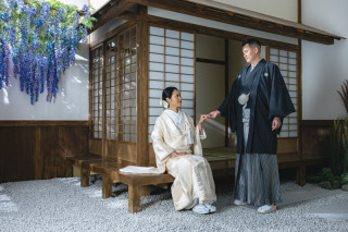 屋内庭園スタジオ撮影！