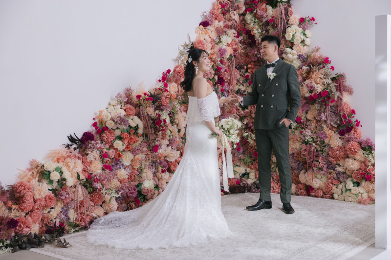 後ろ姿も綺麗に