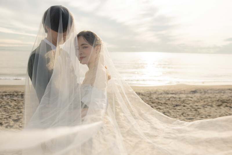 ベールを使って