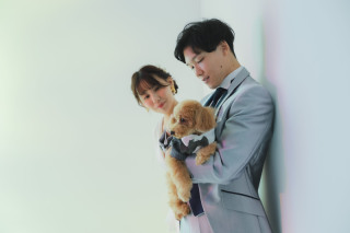 ワンちゃんと洋装ハウススタジオ撮影！