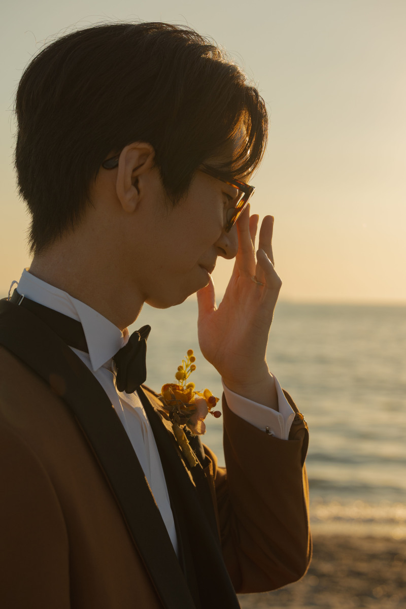 新郎さんソロショット！