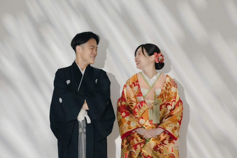 笑顔の絶えないお二人