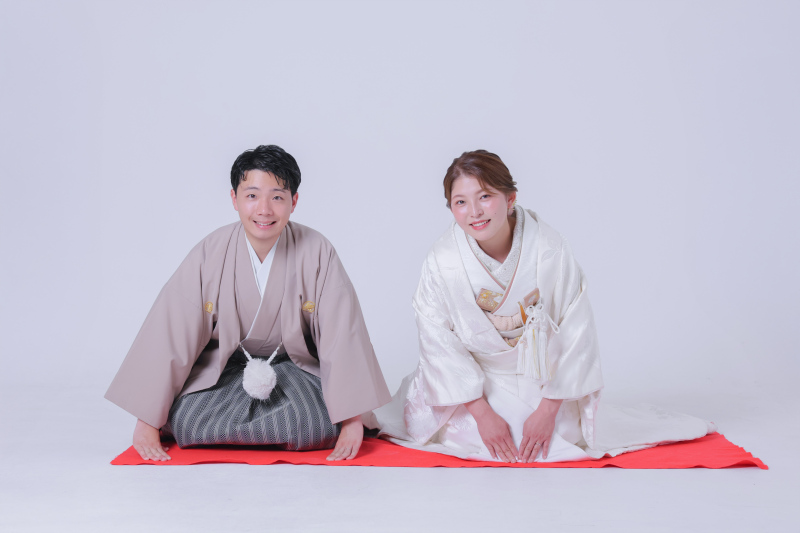 正座のショット。