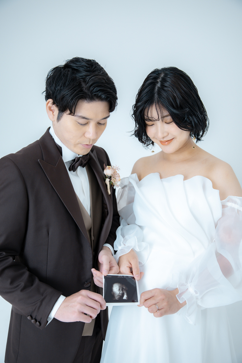 エコー写真と一緒に！