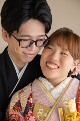 屋内庭園スタジオで和装撮影！