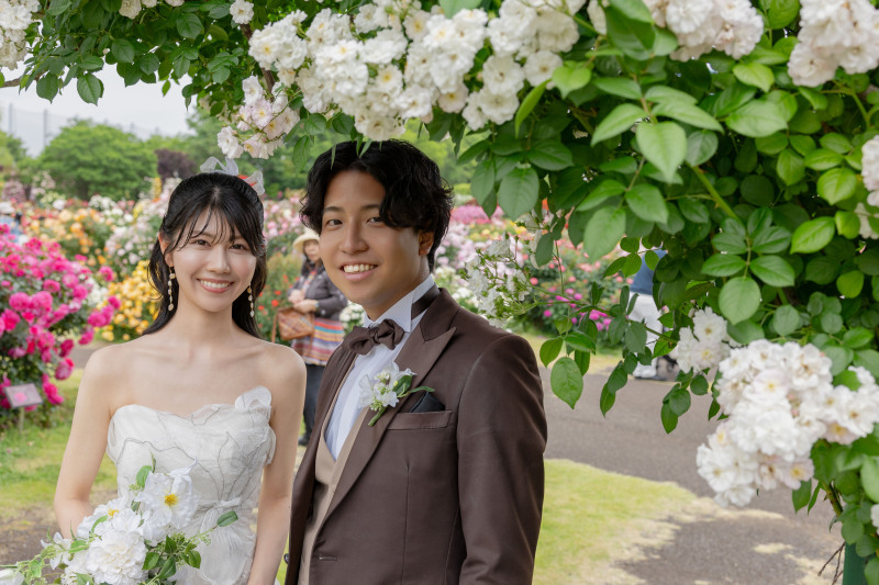 京成バラ園で撮影！