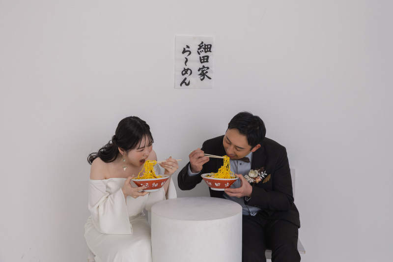 スタジオでラーメン屋さん！