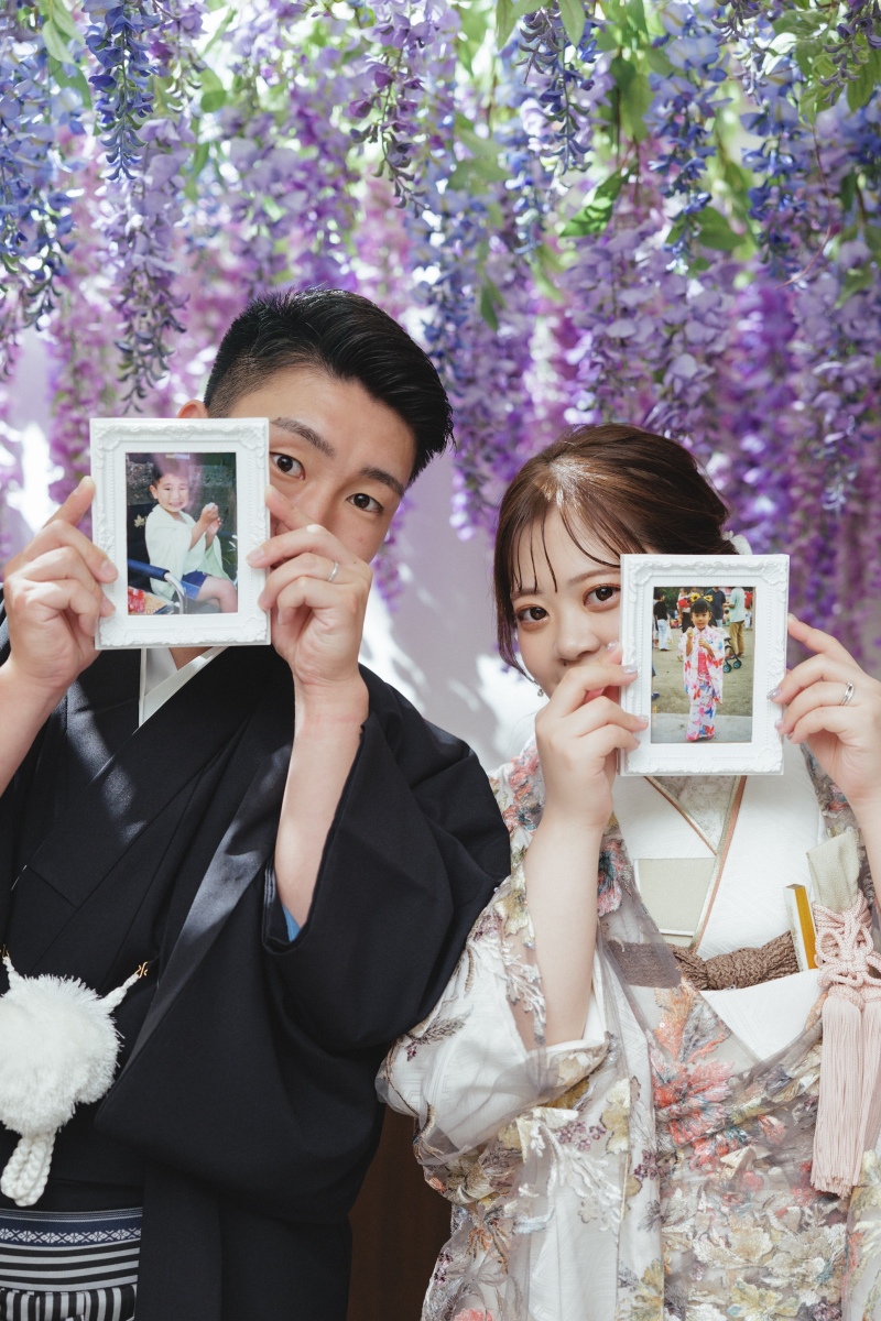 撮影小物を使って