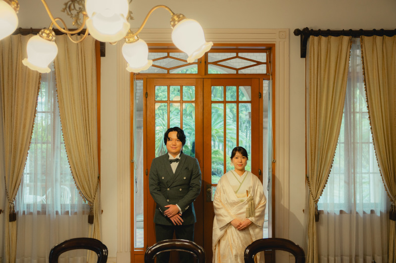 レトロな洋館で和洋撮影7