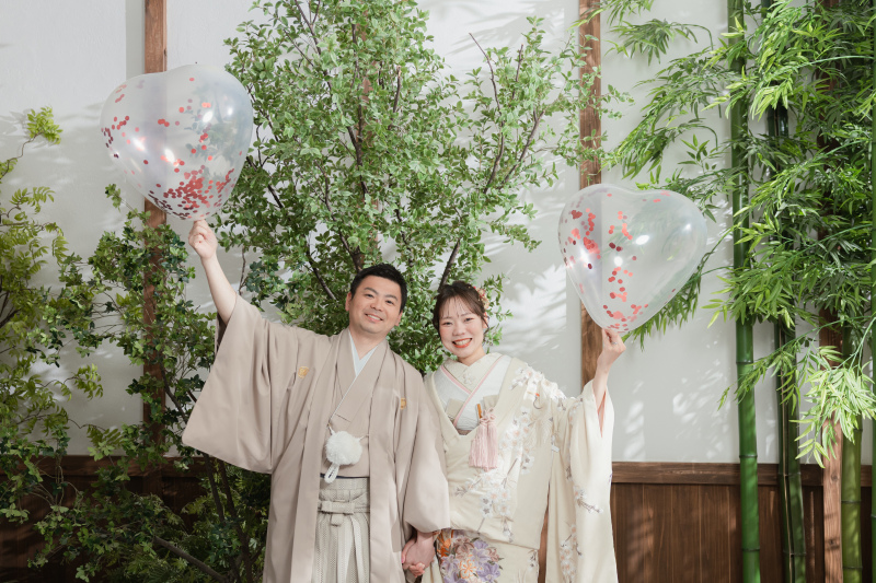 バルーンと一緒に