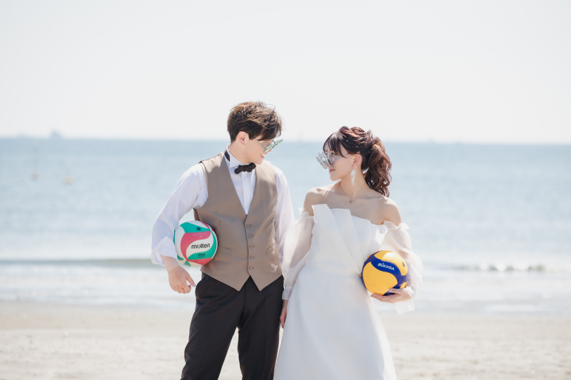 真夏並みの海浜公園!