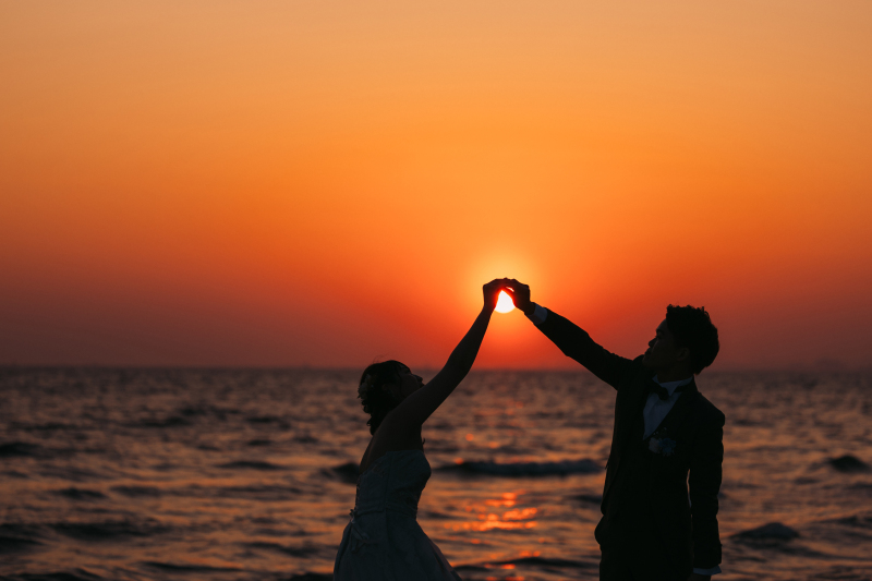 夕陽をつかめ！！