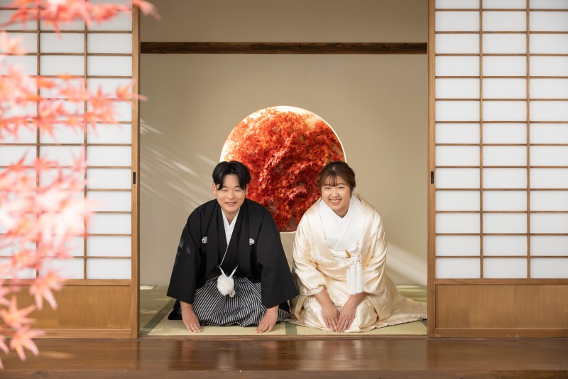 正座ショット！