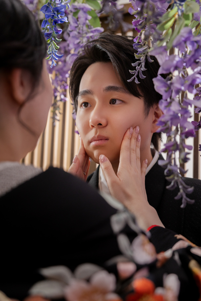 ほっぺたむにむに