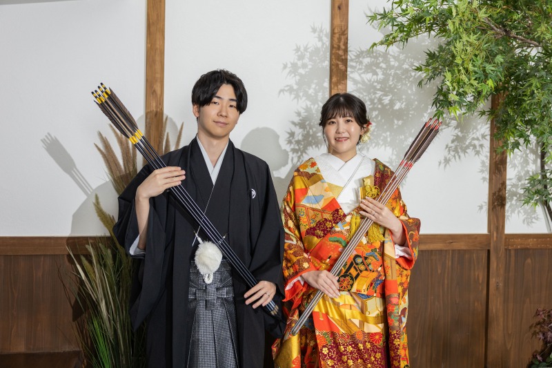 弓矢と一緒に♩