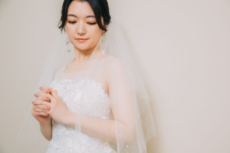 新婦さんソロショット