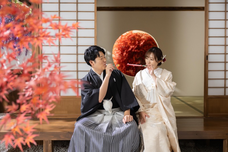 2着目の白無垢にお着替え！