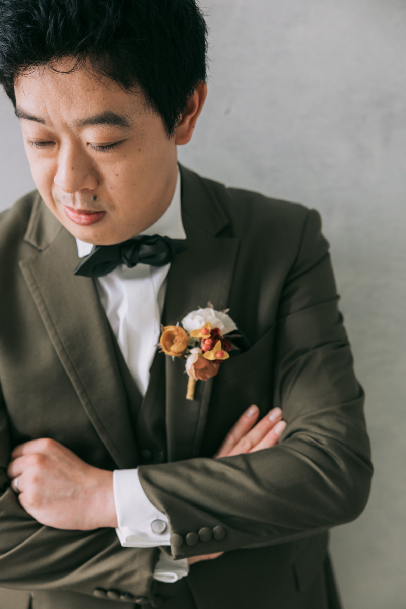 新郎様ソロショット