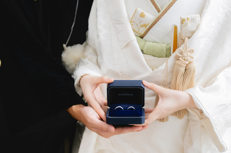 指輪と一緒に！