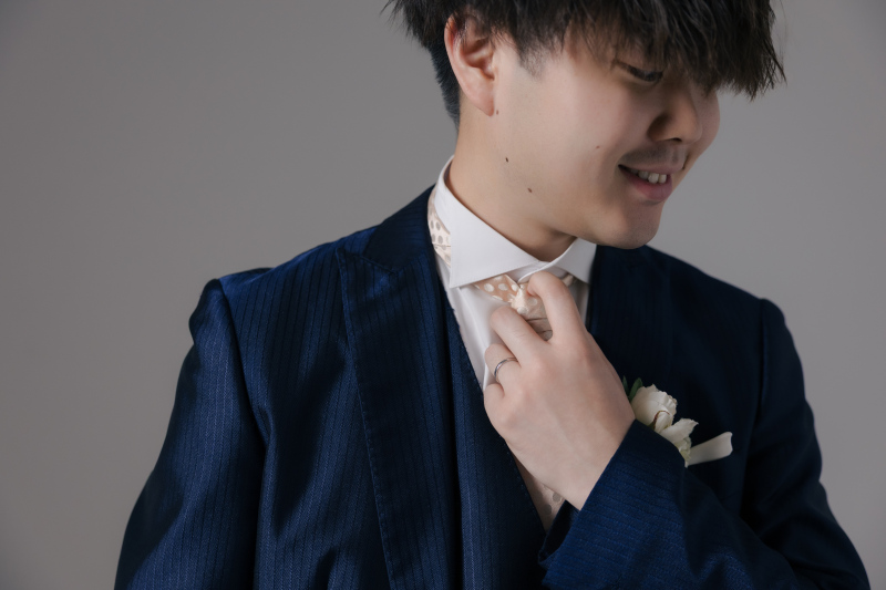 ご新郎様のソロショット！