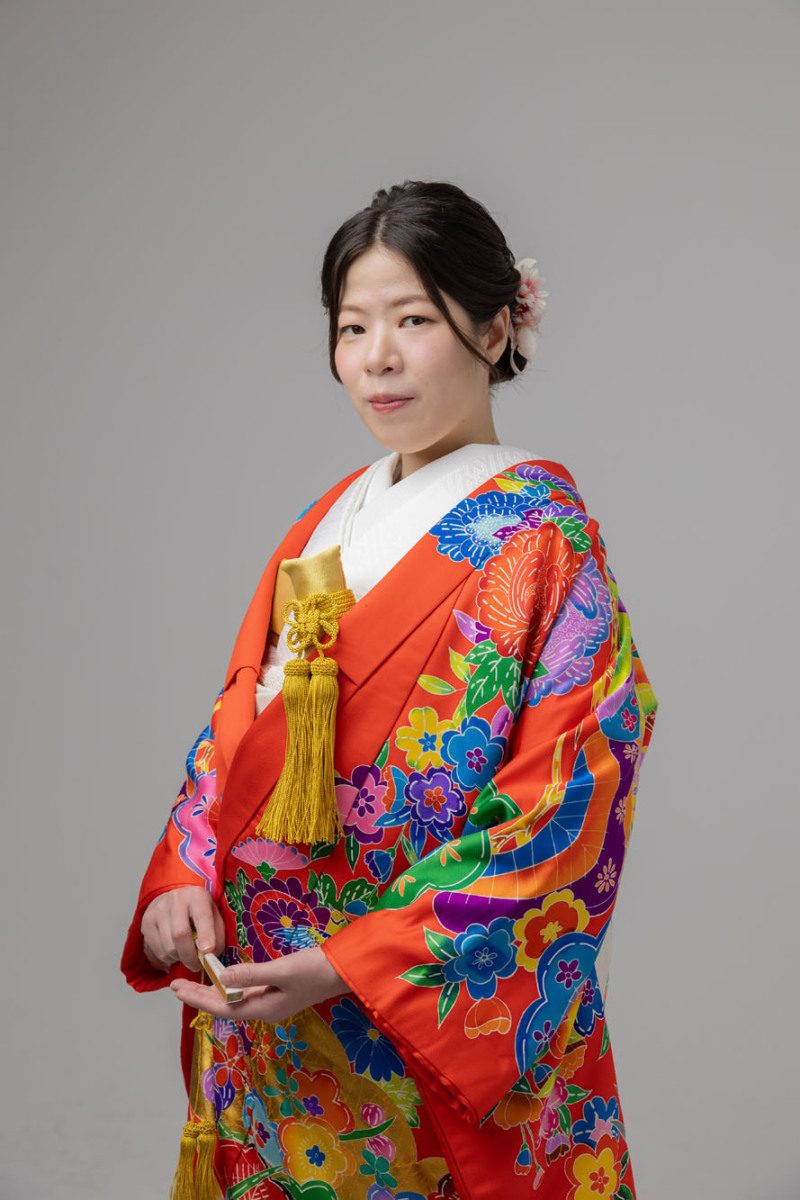 新婦さんソロ半身