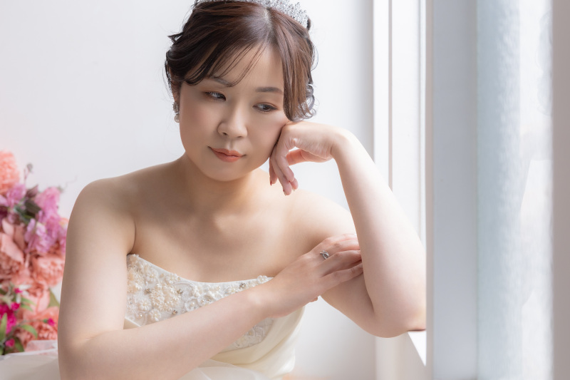 ご新婦様のソロショット
