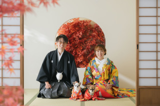 ペットと残す和装写真