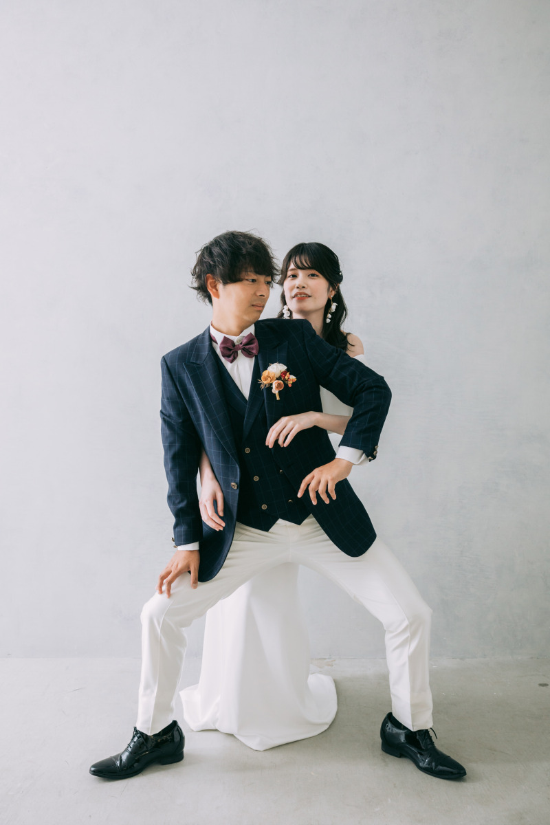 新郎様こだわりのジョジョポーズ！