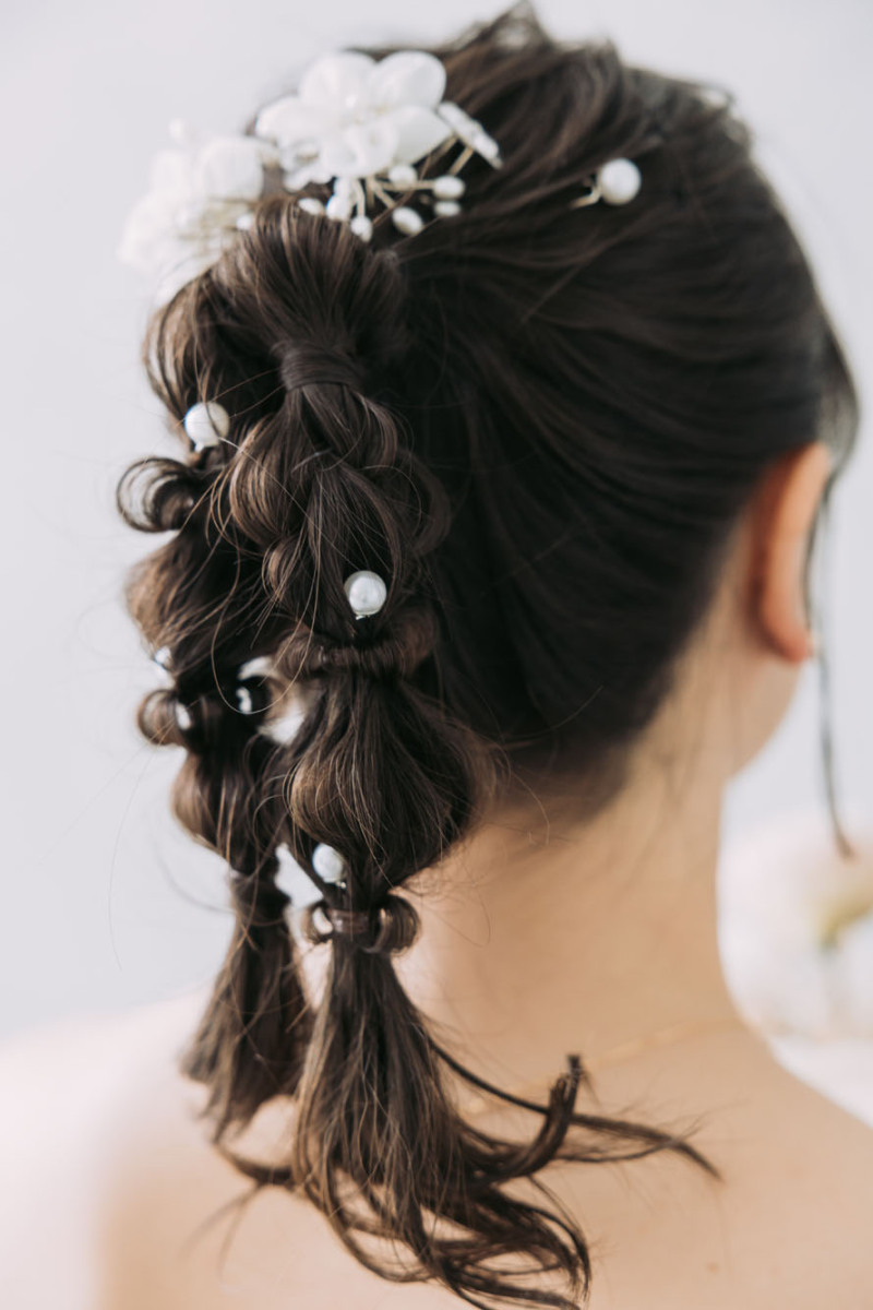 可愛い髪型ショット！