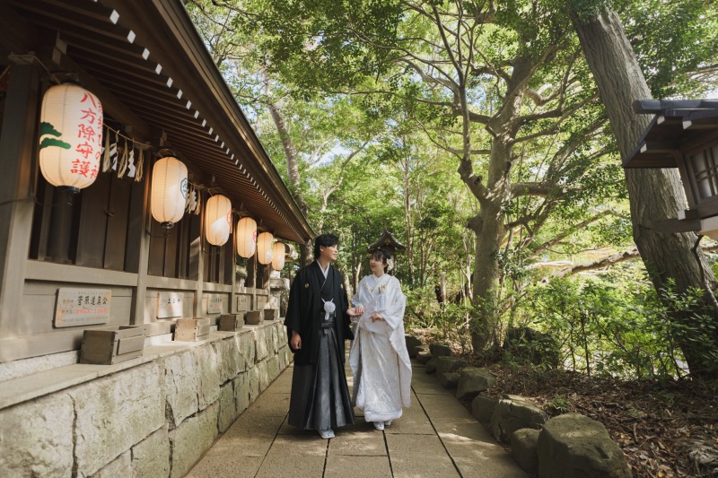 神社の景観を生かしながら