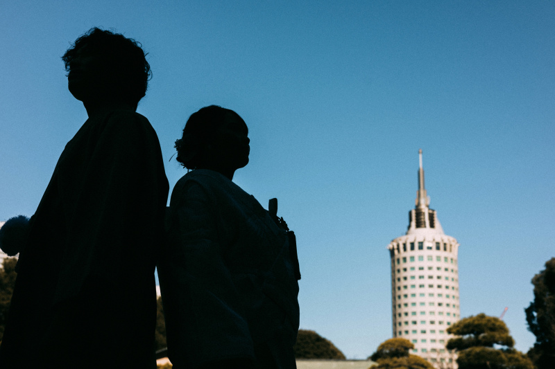 しっとりシルエット写真！