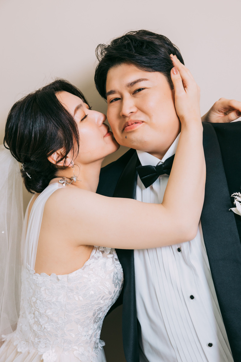 ほっぺにチュー