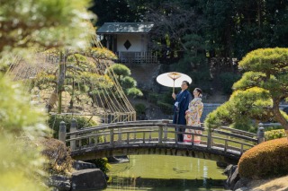 見浜園ロケーション撮影