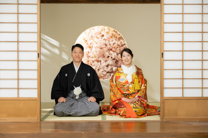 お茶室で正座！